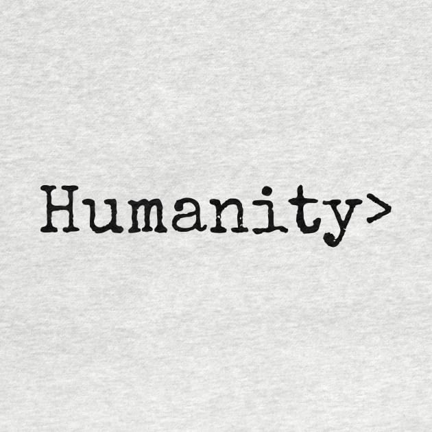 Humanity by Algorithmic Output